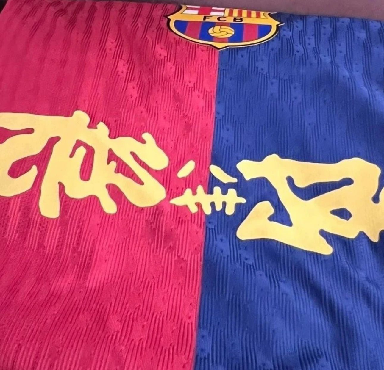 FC BARCELONA X TRAVIS SCOTT Football jersey