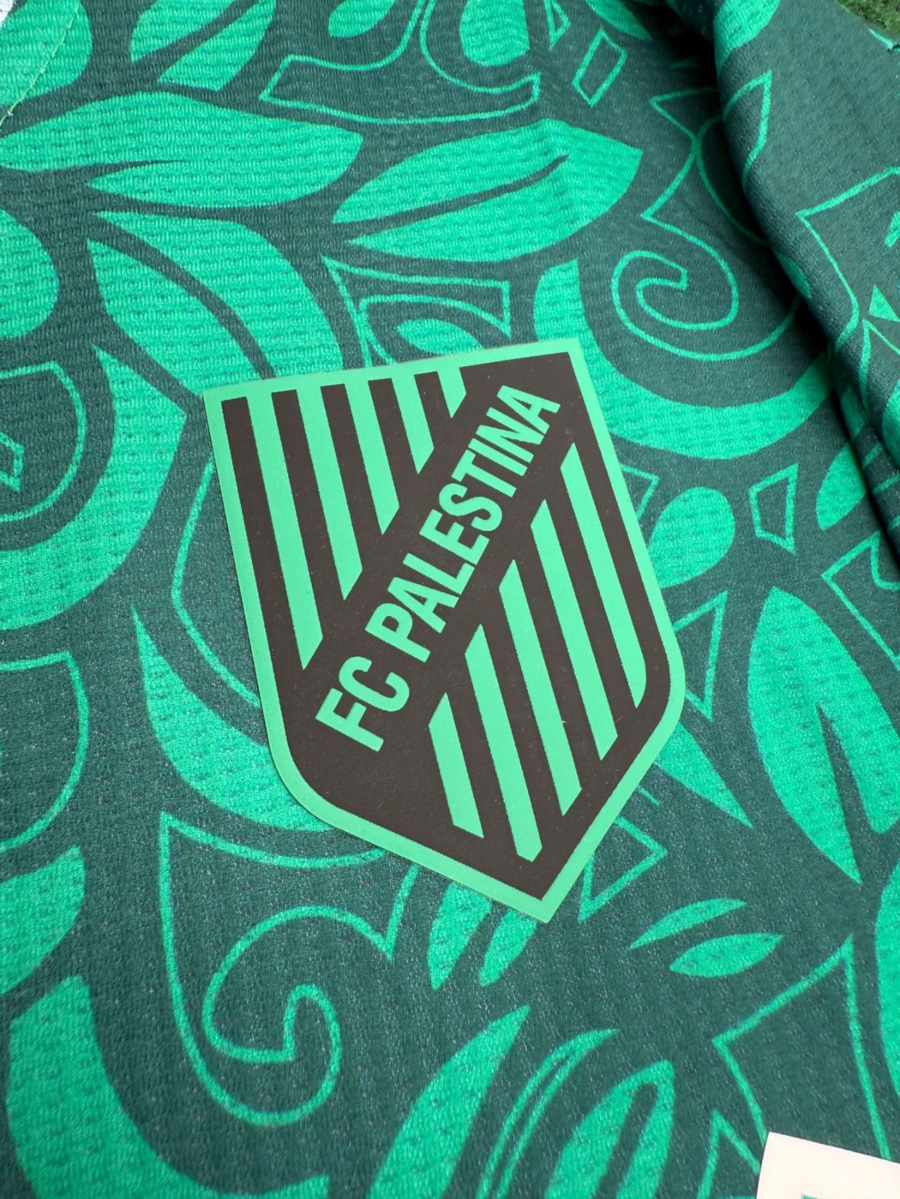 FC Palestina Emerald Green jersey