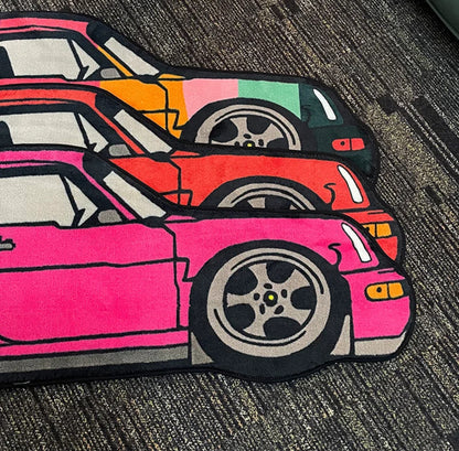 Porsche 964 rug