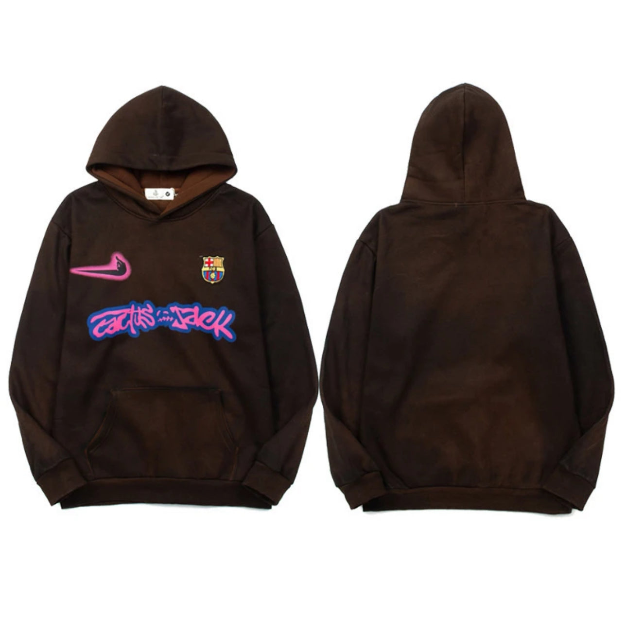 Barca x travis scott hoodie