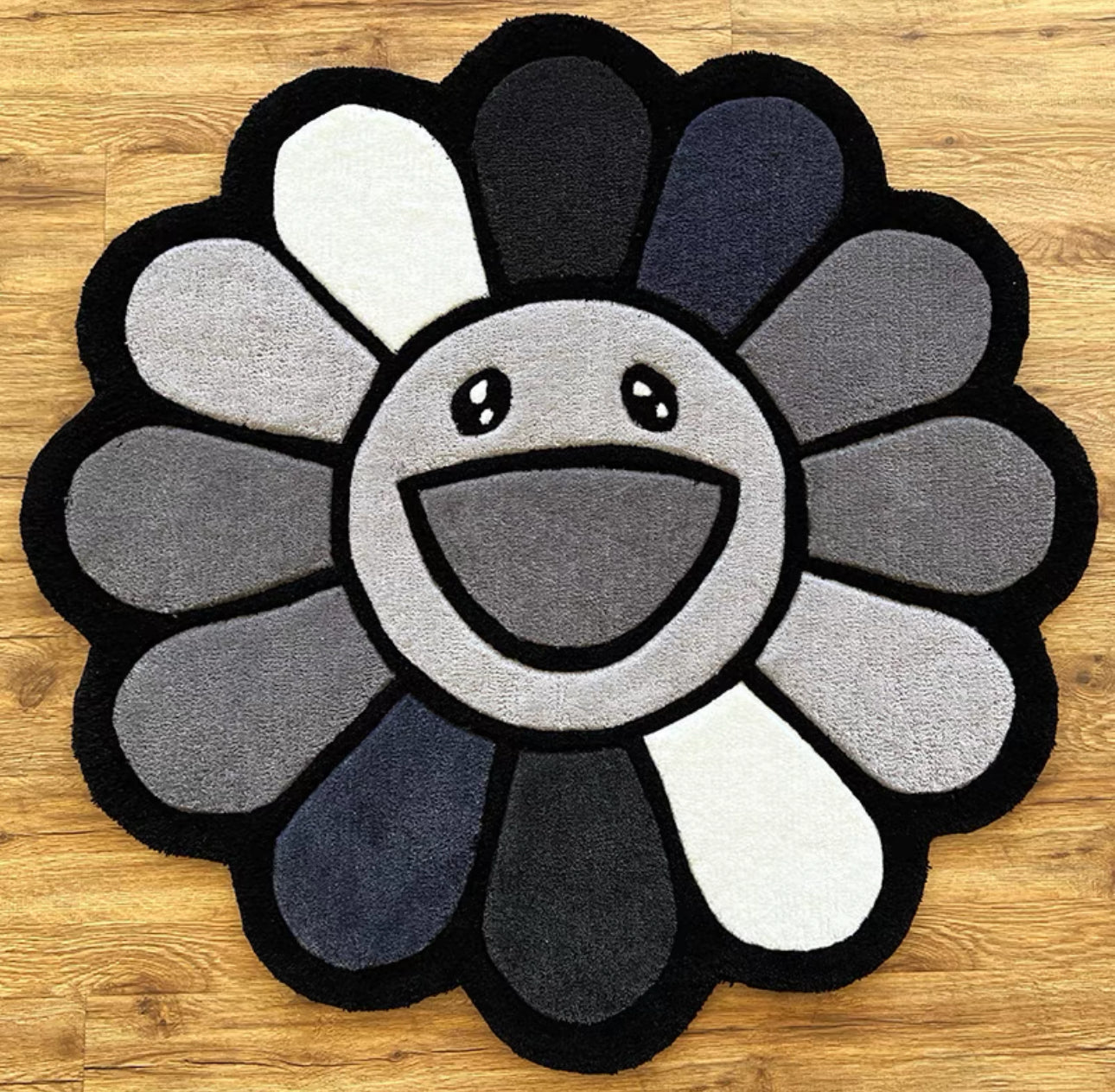 Takashi Murakami inspired rug