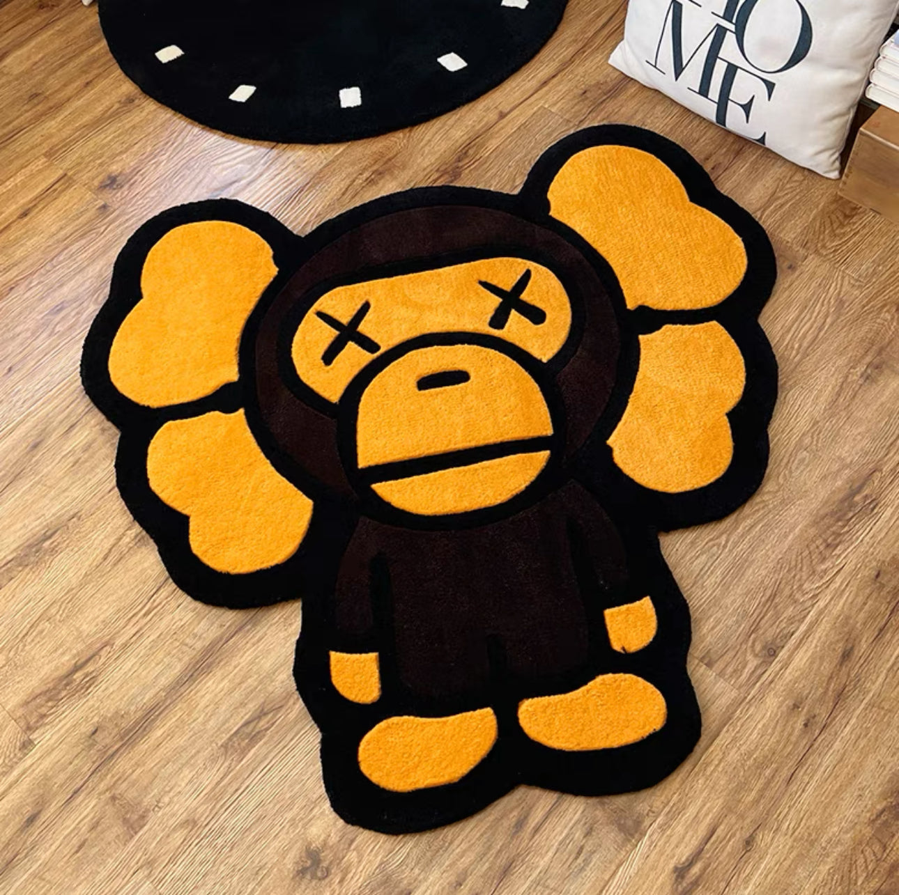 Baby milo bape rug