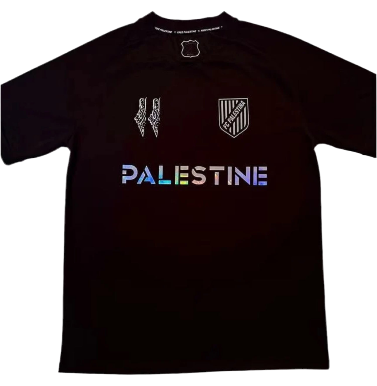 FC Palestina - Black Holographic print